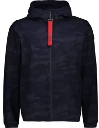 Herren Blouson MAN JACKET FIX HOOD, DARK BLUE, 56