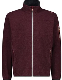 Herren Unterjacke MAN JACKET, BURGUNDY C919, 58