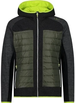 CMP Herren Hybrid Fleecejacke MAN JACKET FIX HOOD