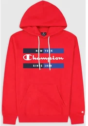 Herren Kapuzensweat Hooded Sweatshirt, HRR, XXL