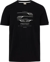 Protest Kurzarmshirt PRTRIMBLE T-Shirt Herren Shirt True Black