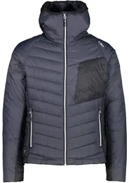 Herren Jacke MAN JACKET FIX HOOD, ANTRACITE, 54