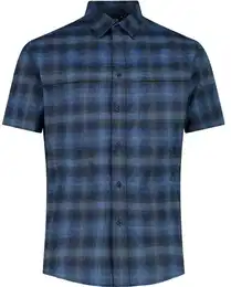 Herren Hemd MAN SHIRT, LIGHT BLUE-ANTRACITE, 50