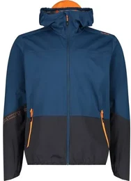 Herren Funktionsjacke MAN JACKET FIX HOOD, BLUESTEEL, 58
