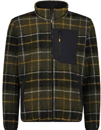 Herren Unterjacke MAN JACKET, KAKI-OIL GREEN-ZUCCA, 54