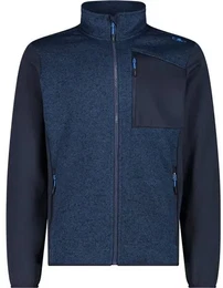 Herren Unterjacke MAN JACKET, BLACK BLUE, 56