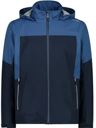 Herren Blouson MAN JACKET ZIP HOOD, BLACK BLUE, 54