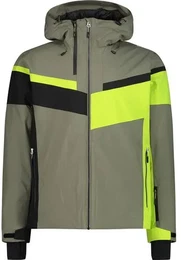 Herren Jacke MAN JACKET FIX HOOD, KAKI, 54