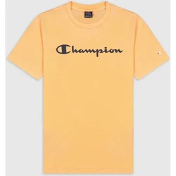 Champion Crewneck T-Shirt APJ Gelb/Beige/Orange