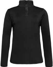 Damen Rolli FABRIZ 1/4 zip top, True Black, 46