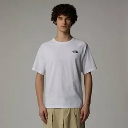 Herren Shirt M S/S NORTH FACES TEE, TNF WHITE, S