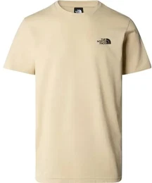 Herren Shirt M S/S SIMPLE DOME TEE, GRAVEL, L