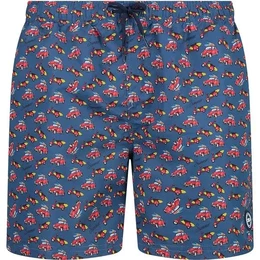 Herren Badeshorts MAN SHORTS, DUSTY BLUE-FERRARI, 56