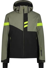 Herren Jacke MAN JACKET ZIP HOOD, NERO, 56