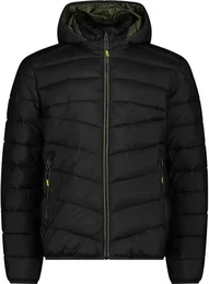 Herren Jacke MAN JACKET SNAPS HOOD, NERO MEL., 48