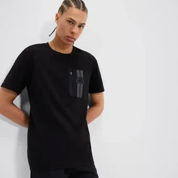 Herren Shirt Censoni Cargo Tee, Black, XL