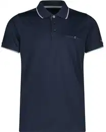 Herren Polo MAN POLO, B.BLUE-CEMENTO 16NL, 48