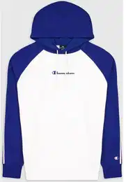 Herren Kapuzensweat Hooded Sweatshirt, WHT/BWB, S