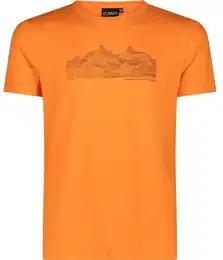 Herren Shirt MAN T-SHIRT, FLAME-ANTRACITE, 52