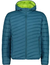Herren Jacke MAN JACKET FIX HOOD, DEEP LAKE, 50