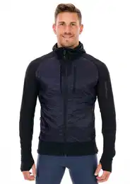 Elixir Hybrid Hooded Herren vtement running homme - Noir - L