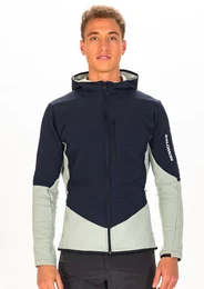 Outline Warm Hybrid Herren vtement running homme dstockage - Noir - M