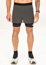 Mountain Athletics Lab Dual Herren vtement running homme dstockage - Gris/argent - S