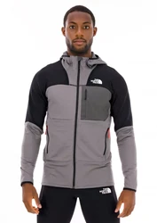 The North Face Stormgap Powergrid Hoodie Jacke grau/Gris/argent