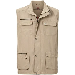 Trekking Weste HELMBOT beige