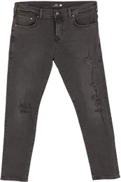 Herren Jeans Diego X Tapered Fit Great Schwarz Normaler Bund Reiverschluss W 29 L 29