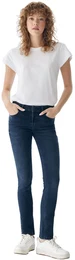 Damen Jeans ASPEN Y Slim Fit Slim Fit Solane X Wash 54593 Normaler Bund Reiverschluss W 33 L 30