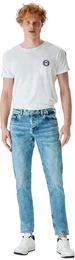 Herren Jeans Servando XD Tapered Fit Stellan Wash 53623 Normaler Bund Knopfleiste W 30 L 34