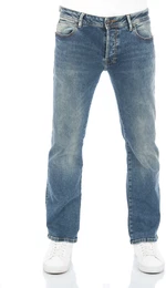 Herren Jeans Hose Roden Bootcut Bootcut Maul Wash Tiefer Bund Knopfleiste L 30