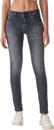 Damen Jeans NICOLE Skinny Fit Skinny Fit Cali Undamaged Wash 53922 Normaler Bund Reiverschluss W 31 L 30