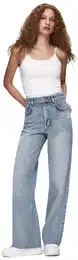 Damen Jeans DANICA L 16059-55681 Jaelle Wash Hoher Bund Reiverschluss W 29 L 30