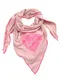 Šála s módním potiskem Angel of Style Růžová/Pink Šála s módním potiskem Angel of Style Růžová/Pink