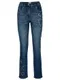 Džíny se štrasovými aplikacemi Paola Dark Blue Denim