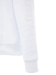Sweatshirt Aus Baumwolljersey Mit Logodruck Weiß