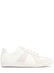 Sneakers Aus Leder Und Wildleder replica Grau