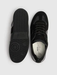 Sneakers Aus Leder Und Wildleder replica Schwarz