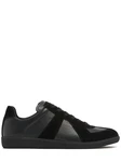 Sneakers Aus Leder Und Wildleder replica Schwarz