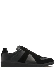 Sneakers Aus Leder Und Wildleder replica Schwarz