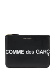 Maxi Lederpouch Mit Logo 