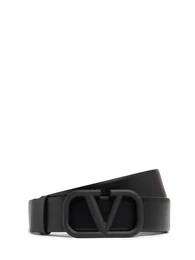 4cm Breiter Ledergrtel Mit Logo