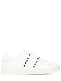 Ledersneakers Mitnieten open Rutenio