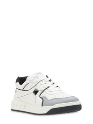 Ledersneakers Grau