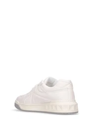 Ledersneakers Creme