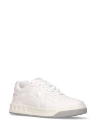 Ledersneakers Creme