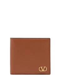 Brieftasche Aus Leder Mit Logo