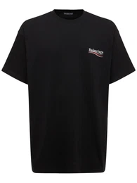 T-shirt Mit Political Logo-druck